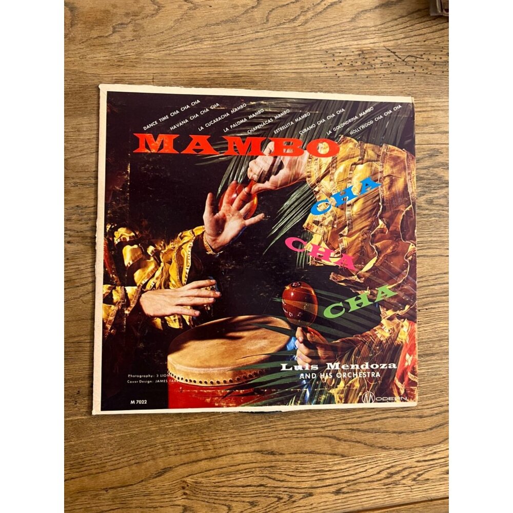 Luis Mendoza & His Orchestra Mambo Cha Cha Cha Vinyl Record
